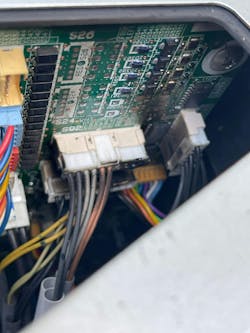 Burned control board says it's time for a temporary control wire. Burned control board says it's time for a temporary control wire.