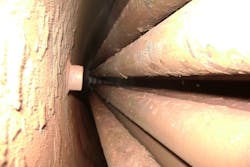 Scale forms when certain minerals such as calcium carbonate in the water combine and create scale deposits on boiler internals. Scale forms when certain minerals such as calcium carbonate in the water combine and create scale deposits on boiler internals.