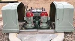 The trend toward above ground pump stations, exemplified by the EVERLAST™ Pump Stations pictured here, offers a commonsense solution to problems with submersible pumps, such as the frequent pulling and replacement due to clogs and failures, and the hazards of accessing confined spaces.