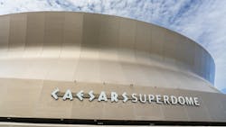 The New Orleans Saints locker room at the Caesars Superdome has undergone a complete transformation into a modern and motivational space for players of this National Football League franchise. The New Orleans Saints locker room at the Caesars Superdome has undergone a complete transformation into a modern and motivational space for players of this National Football League franchise.