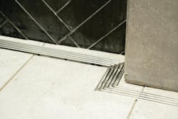 ProLine linear drains can be customized to adapt to various job-site situations, including adding or upsizing outlets and customizing and adjusting lengths. ProLine linear drains can be customized to adapt to various job-site situations, including adding or upsizing outlets and customizing and adjusting lengths.