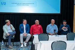 The 'What the Hell is an Influencer?' panel featured some of the industry's most influential social media stars. The 'What the Hell is an Influencer?' panel featured some of the industry's most influential social media stars.