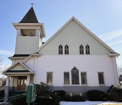 The East Side Congregational United Church of Christ in Binghamton, NY. The East Side Congregational United Church of Christ in Binghamton, NY.