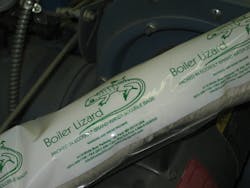 Designed for dry lay-up of boilers, the Boiler Lizard® powder protects metals in enclosed spaces. Designed for dry lay-up of boilers, the Boiler Lizard® powder protects metals in enclosed spaces.