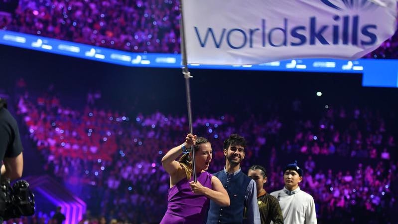 WorldSkills Lyon 2024 Opening Ceremony.