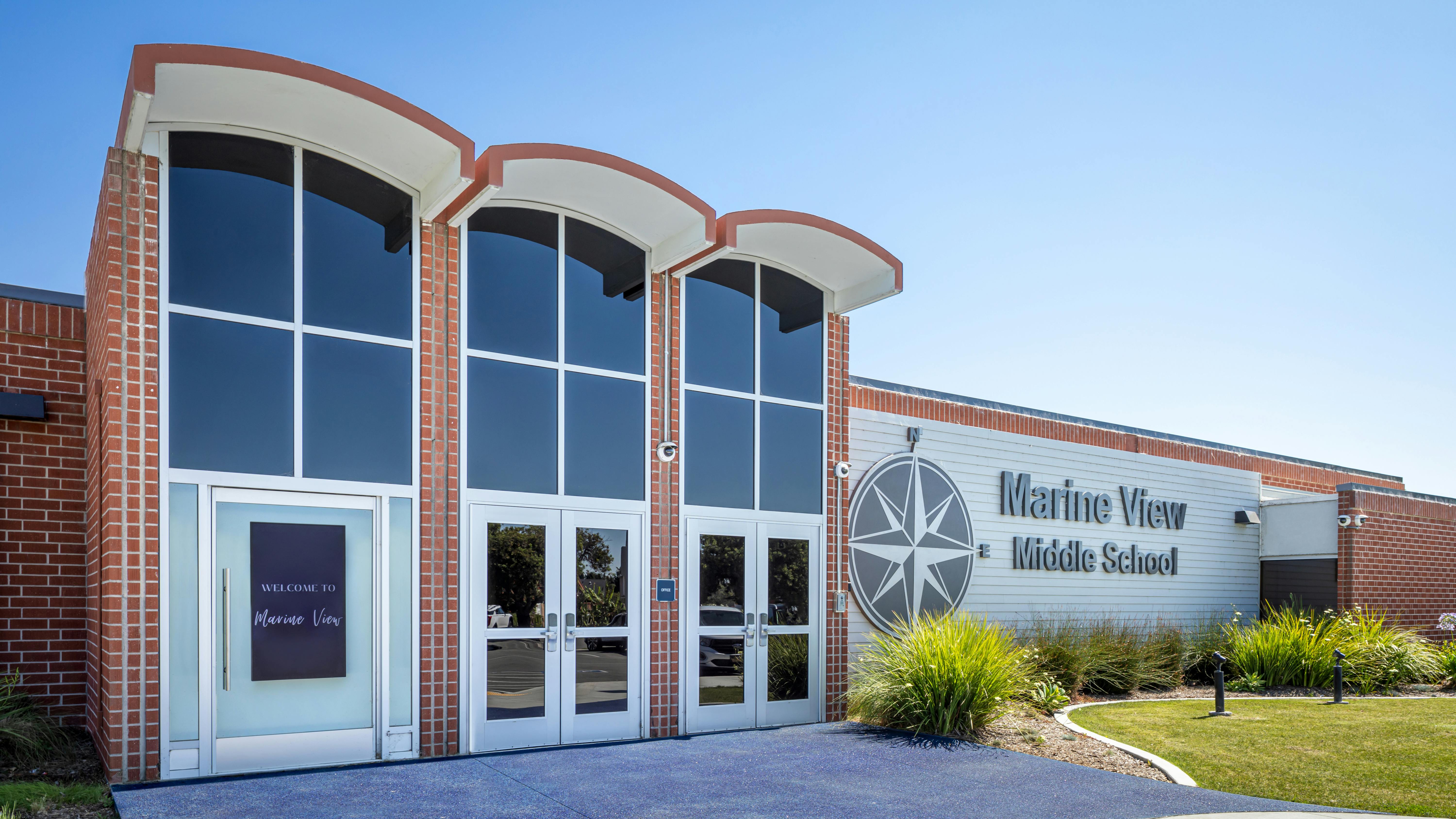 Marine View Middle School in Huntington Beach, CA.