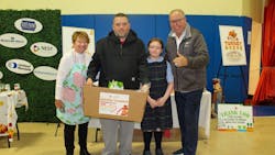 Bradford White Corporation sponsors Ron Jaworski’s (pictured, right) Jaws Youth Playbook Turkey Drive along with other charities in Pennsylvania and Michigan to support the fight against hunger this Thanksgiving. Bradford White Corporation sponsors Ron Jaworski’s (pictured, right) Jaws Youth Playbook Turkey Drive along with other charities in Pennsylvania and Michigan to support the fight against hunger this Thanksgiving.