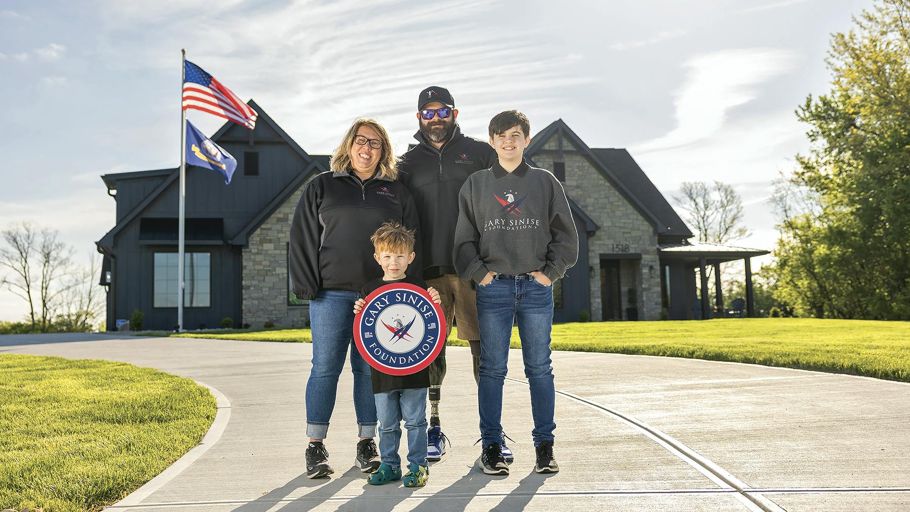 John Kremer and his family were a recipient of one of the specially adapted smart homes through the Gary Sinise Foundation RISE Program. SFA Saniflo&rsquo;s donation gives the Gary Sinise Foundation the opportunity to help other families like the Kremers.