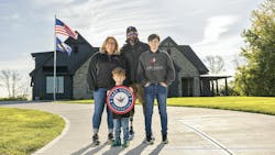 John Kremer and his family were a recipient of one of the specially adapted smart homes through the Gary Sinise Foundation RISE Program. SFA Saniflo’s donation gives the Gary Sinise Foundation the opportunity to help other families like the Kremers. John Kremer and his family were a recipient of one of the specially adapted smart homes through the Gary Sinise Foundation RISE Program. SFA Saniflo’s donation gives the Gary Sinise Foundation the opportunity to help other families like the Kremers.