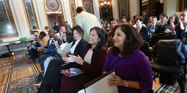 A White House ceremony at the start of National Apprenticeship Week.