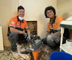 Two Harts Plumbing volunteers as VFW Post 91. Two Harts Plumbing volunteers as VFW Post 91.