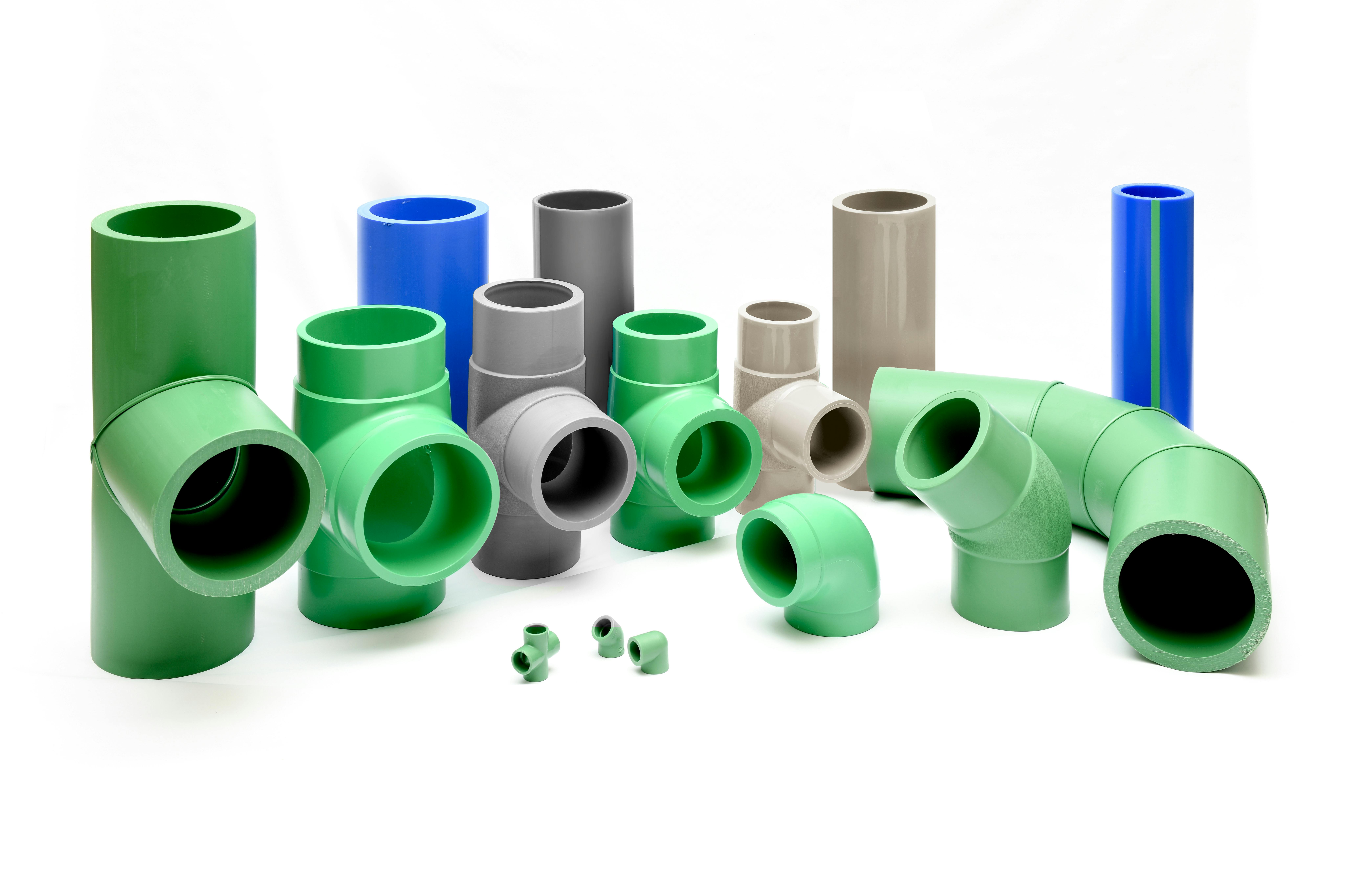 PP-R and PP-RCT polypropylene pressure-rated pipes and fittings discussed in the new ASTM Standard Practice F3722-24 are available in diameters from 16 mm to 710 mm, also known as nominal diameters 3/8 to 28 inches.