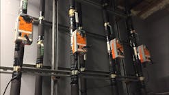 Actuators were slow opening with spring return. Actuators were slow opening with spring return.