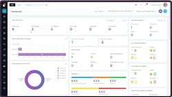 The Zuper Projects dashboard. The Zuper Projects dashboard.