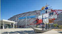 Intuit Dome, the new state-of-the-art home of the NBA’s LA Clippers. Intuit Dome, the new state-of-the-art home of the NBA’s LA Clippers.