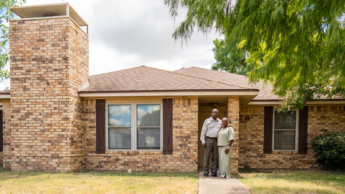 The Jones at their Duncanville home.