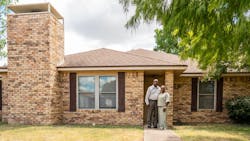 The Jones at their Duncanville home. The Jones at their Duncanville home.