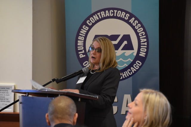 PCA President Kelly Castrogiovanni (TPC). Address to the membership at the 2024 PCA installation event.