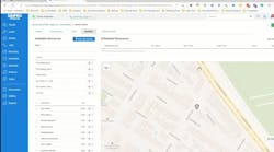 The Simpro scheduling function. The Simpro scheduling function.