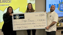 High 5 wrapped up 2024 with a $4,117 donation to Hope House, a Denver-based nonprofit that works with young moms. High 5 wrapped up 2024 with a $4,117 donation to Hope House, a Denver-based nonprofit that works with young moms.