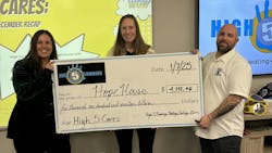 High 5 wrapped up 2024 with a $4,117 donation to Hope House, a Denver-based nonprofit that works with young moms. High 5 wrapped up 2024 with a $4,117 donation to Hope House, a Denver-based nonprofit that works with young moms.