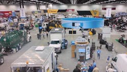 A shot from the show floor at the 2024 WWETT Show. A shot from the show floor at the 2024 WWETT Show.