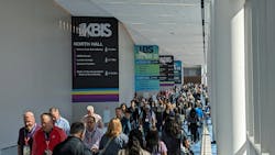 The hallway from the North to the West Building at the Las Vegas Convention Center during Design and Construction Week 2024. The hallway from the North to the West Building at the Las Vegas Convention Center during Design and Construction Week 2024.