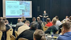 Spark attendees at one of the many informative sessions. Spark attendees at one of the many informative sessions.