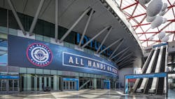 Intuit Dome's next-generation design aesthetic required restroom solutions that were not only functional but also visually appealing. Intuit Dome's next-generation design aesthetic required restroom solutions that were not only functional but also visually appealing.