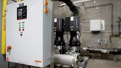 For the entire 2023 cooling season (mid-April to mid-October), the new Distributed Pumping system resulted in 74% pump energy savings, equivalent to 34,000 kWh or $3,400. For the entire 2023 cooling season (mid-April to mid-October), the new Distributed Pumping system resulted in 74% pump energy savings, equivalent to 34,000 kWh or $3,400.