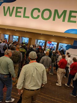Crowds take to the expo floor at the Indiana Convention Center for the WWETT Show. Crowds take to the expo floor at the Indiana Convention Center for the WWETT Show.