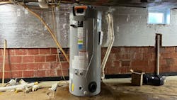 The new State 100-gallon Ultra Force® (SUF) Commercial Water Heater in place. The new State 100-gallon Ultra Force® (SUF) Commercial Water Heater in place.