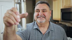 Bill L., a retired electrician and cancer survivor, was nominated by his partner due to concerns about local water quality. Bill L., a retired electrician and cancer survivor, was nominated by his partner due to concerns about local water quality.