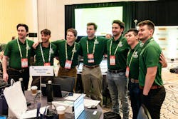 The Michigan State University team at the Construction Management Competition. The Michigan State University team at the Construction Management Competition.