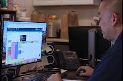 The scheduling dashboard in Housecall Pro. The scheduling dashboard in Housecall Pro.