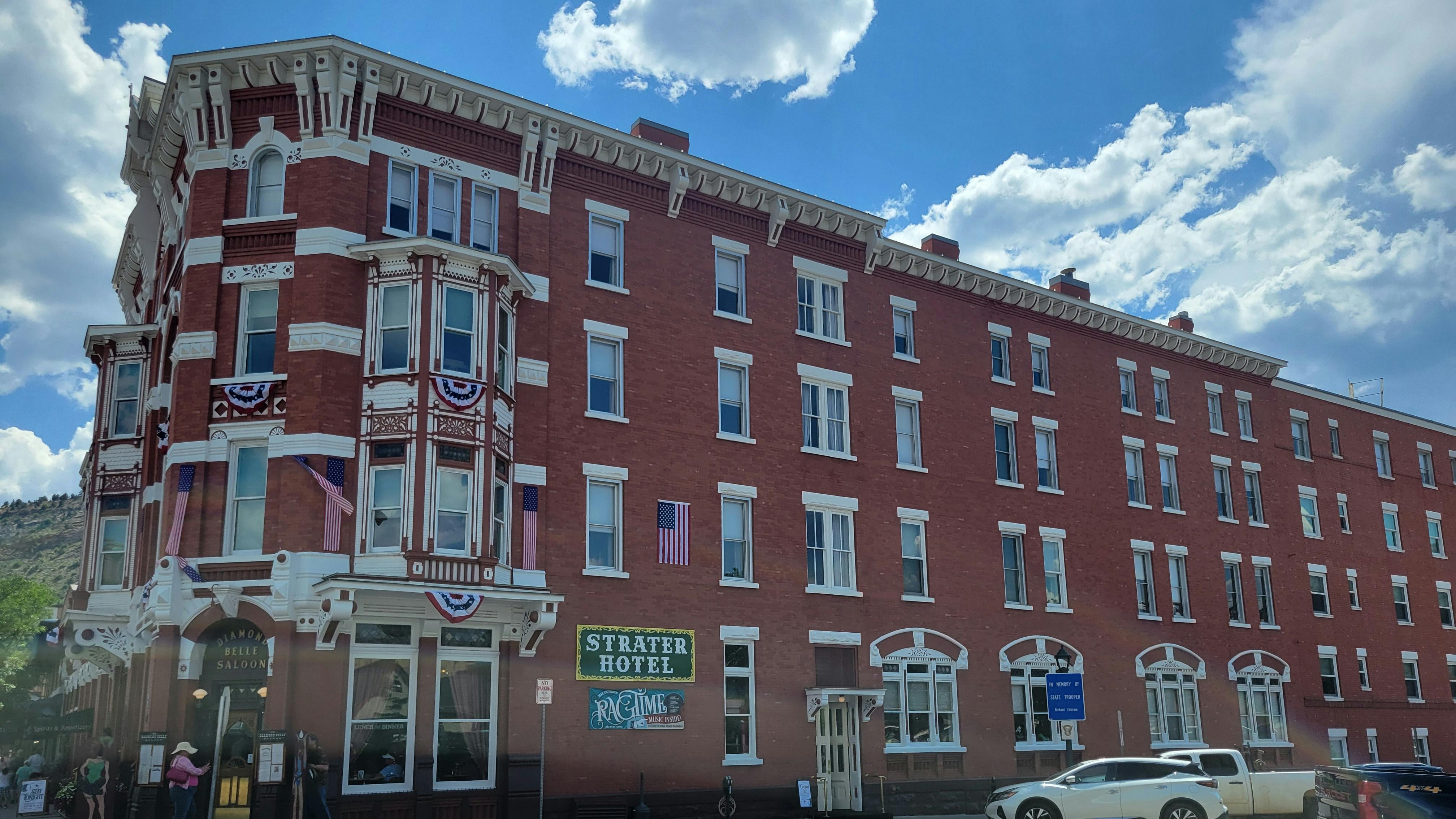 The historic Strater Hotel, built in 1887.