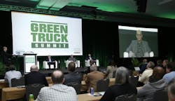 GTS25 sessions include 'Industry Roundtable: Advancing Technology Adoption,' moderated by NTEA's Andrew Wrobel. Panelists: Scott Bower, Vice President, Vehicle Supply, New Products and Vehicle Applications, Penske Truck Leasing; Mark Dickens, Vehicle Chief Engineer, Next-gen HD/MD ZEV Trucks, General Motors; Chris Hayes, Chassis Development Engineer, Altec; Mark Ronnebaum, General Manager, Olathe Ford Commercial. GTS25 sessions include 'Industry Roundtable: Advancing Technology Adoption,' moderated by NTEA's Andrew Wrobel. Panelists: Scott Bower, Vice President, Vehicle Supply, New Products and Vehicle Applications, Penske Truck Leasing; Mark Dickens, Vehicle Chief Engineer, Next-gen HD/MD ZEV Trucks, General Motors; Chris Hayes, Chassis Development Engineer, Altec; Mark Ronnebaum, General Manager, Olathe Ford Commercial.