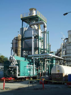 120,000 lb/hr Package Watertube Boiler with CataStak SCR System and EconoStak Economizer, Achieving Sub 5 ppm NOx Performance. 120,000 lb/hr Package Watertube Boiler with CataStak SCR System and EconoStak Economizer, Achieving Sub 5 ppm NOx Performance.