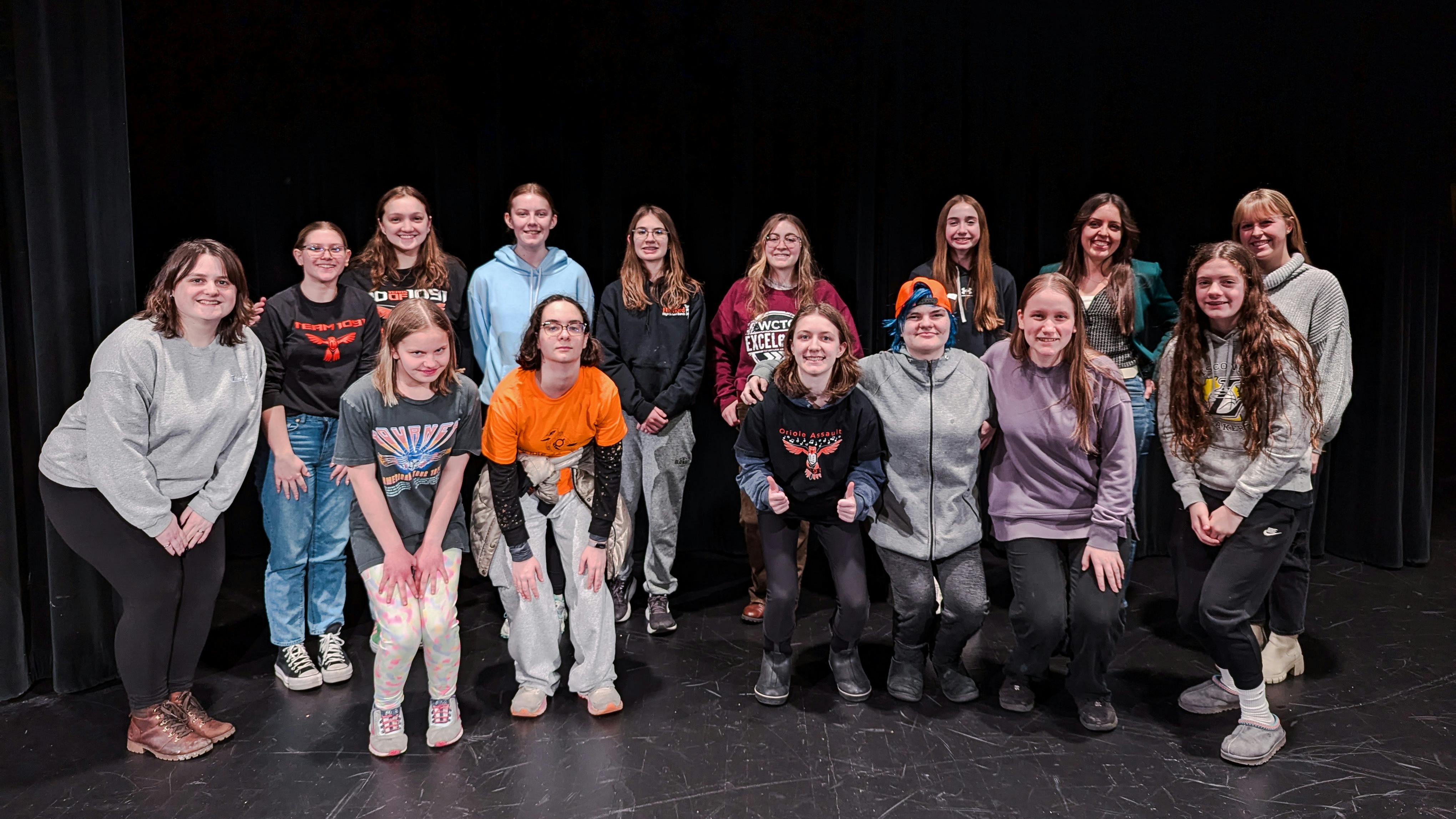 Attendees at the 2nd Annual Galentine&rsquo;s Women in S.T.E.M. event.