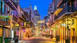 Rue Burbon, New Orleans, LA. Rue Burbon, New Orleans, LA.