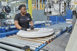 GF Employee at Apple Valley, Viviane Sengele. GF Employee at Apple Valley, Viviane Sengele.