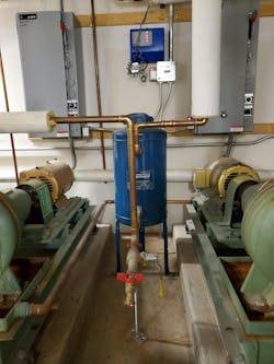 Tekmar pump lead-lag control. Tekmar pump lead-lag control.