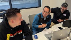 Attendees work in small groups at the 2025 PHCC Essentials of Project Management class conducted March 19-22, 2025 at the Viega Seminar Center in Broomfield, Colorado. Attendees work in small groups at the 2025 PHCC Essentials of Project Management class conducted March 19-22, 2025 at the Viega Seminar Center in Broomfield, Colorado.