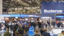 Crowds on the show floor at ISH 2025. Crowds on the show floor at ISH 2025.