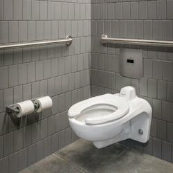 Sloan’s CX 8198 Concealed Sensor Urinal Flushometers and CX 8158 Concealed Sensor Water Closet Flushometers were both specified on the project. Sloan’s CX 8198 Concealed Sensor Urinal Flushometers and CX 8158 Concealed Sensor Water Closet Flushometers were both specified on the project.