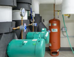 An expanded shot of the mechanical room. An expanded shot of the mechanical room.