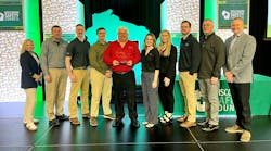 Hurckman Mechanical Industries (HMI) receiving the award from the Wisconsin Safety Council. Hurckman Mechanical Industries (HMI) receiving the award from the Wisconsin Safety Council.