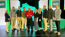 Hurckman Mechanical Industries (HMI) receiving the award from the Wisconsin Safety Council. Hurckman Mechanical Industries (HMI) receiving the award from the Wisconsin Safety Council.