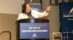 Lieutenant Governor Kim Driscoll speaking at the event. Lieutenant Governor Kim Driscoll speaking at the event.