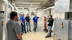 Through A. O. Smith University, professionals can access live training courses that allow them to stay up-to-date on changing technology. Through A. O. Smith University, professionals can access live training courses that allow them to stay up-to-date on changing technology.